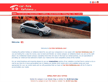 Tablet Screenshot of car-hire-kefalonia.com